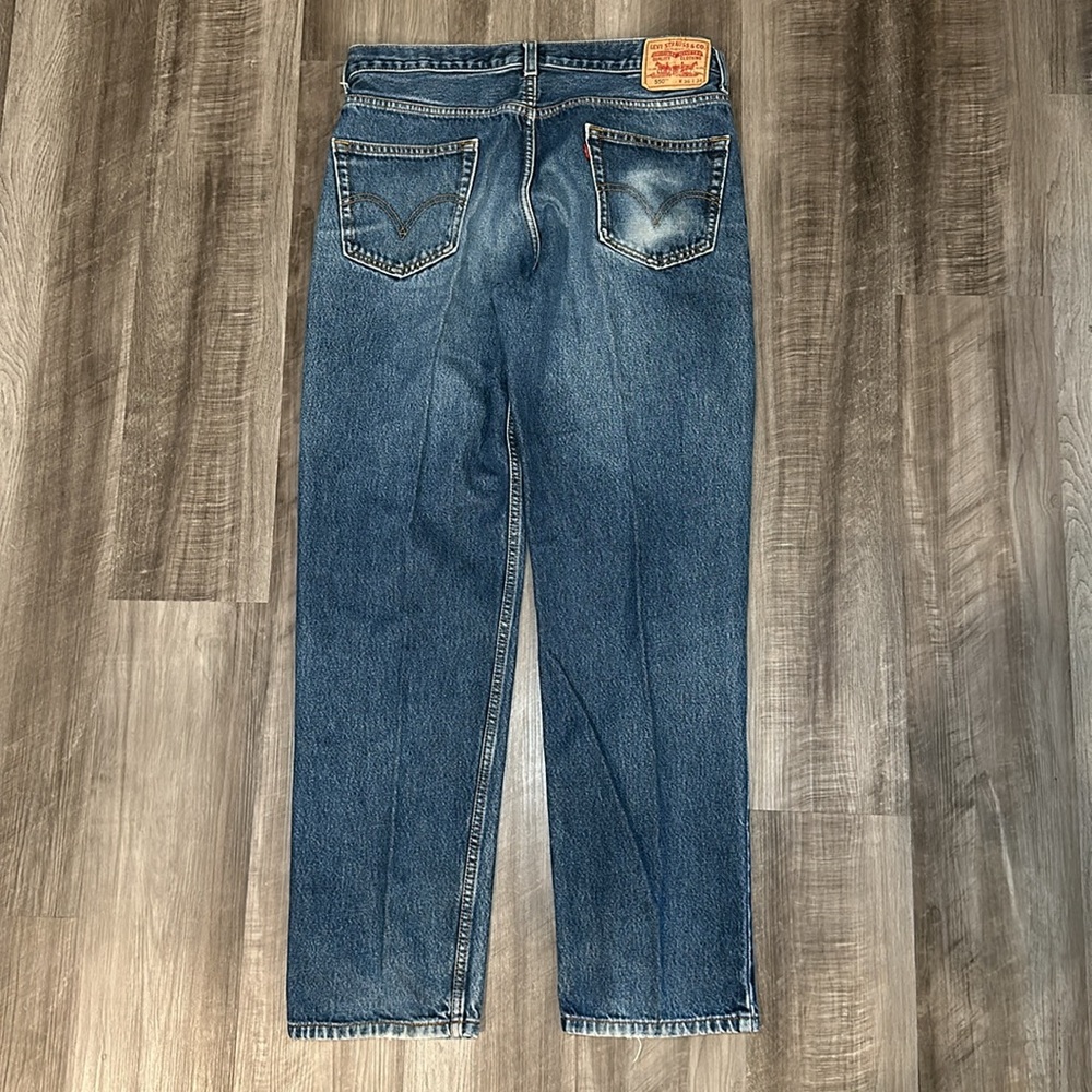 Levi’s 550 Relaxed Fit Jeans - 36x34 - Picture 3 of 9